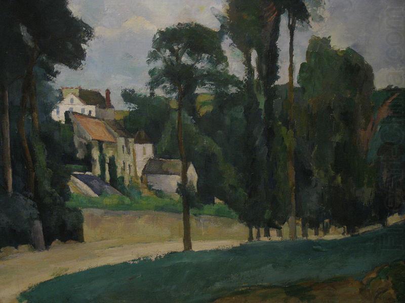 Road at Pontoise By Paul Cezanne, Paul Cezanne